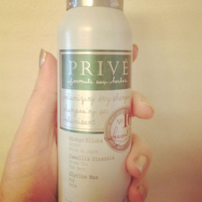 Prive dry shampoo 2012 08 23 00.17.58 Stop Washing Your Hair So Much!