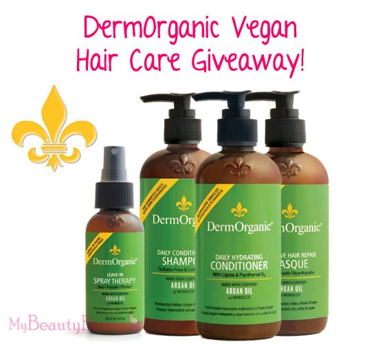 DermOrganic Argan Oil Hair Care Giveaway! MBBGiveaway DermOrganic Argan Oil Hair Care Giveaway! Vegan giveaways cruelty free hair products cruelty free