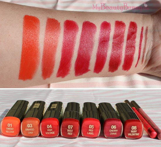 Milani Red and Orange Lips! Milani Red Lips Milani Red and Orange Lips! not tested on animals cruelty free makeup cruelty free beauty