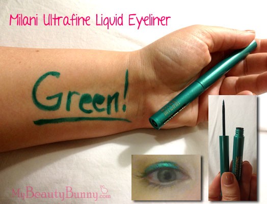 Makeup Wars: Color of the Year Emerald Green Milani Ultrafine Eyeliner Makeup Wars: Color of the Year Emerald Green cruelty free makeup cruelty free beauty