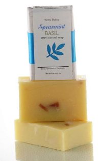 Terra Dolce basil soap Terra Dolce Bath and Body Delights Vegan not tested on animals cruelty free beauty 