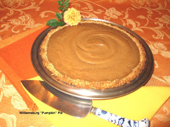 Wiliamsburg Vegan Pumpkin Pie Wiliamsburg Pumpkin 33A34F My Vegan Thanksgiving with Zel Allen Vegan