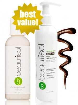 darktanningbeautikit new Win a Self Tanner and Scrub from Beautisol! Vegan not tested on animals cruelty free beauty 