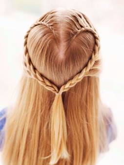 heart braid DIY: Heart Shaped Braid for Valentines Day cruelty free hair cruelty free beauty 