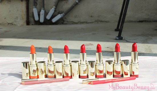 Milani Red and Orange Lips! milani lipsticks Milani Red and Orange Lips! not tested on animals cruelty free makeup cruelty free beauty