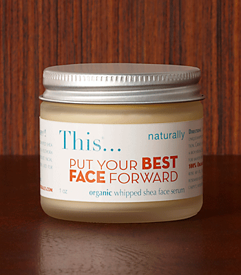 thisnaturallyface thisnaturallyface This… Naturally Organic Whipped Shea Face Serum and Lip Balm cruelty free beauty